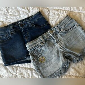 Cat & Jack Girls Denim Shorts size 4/5